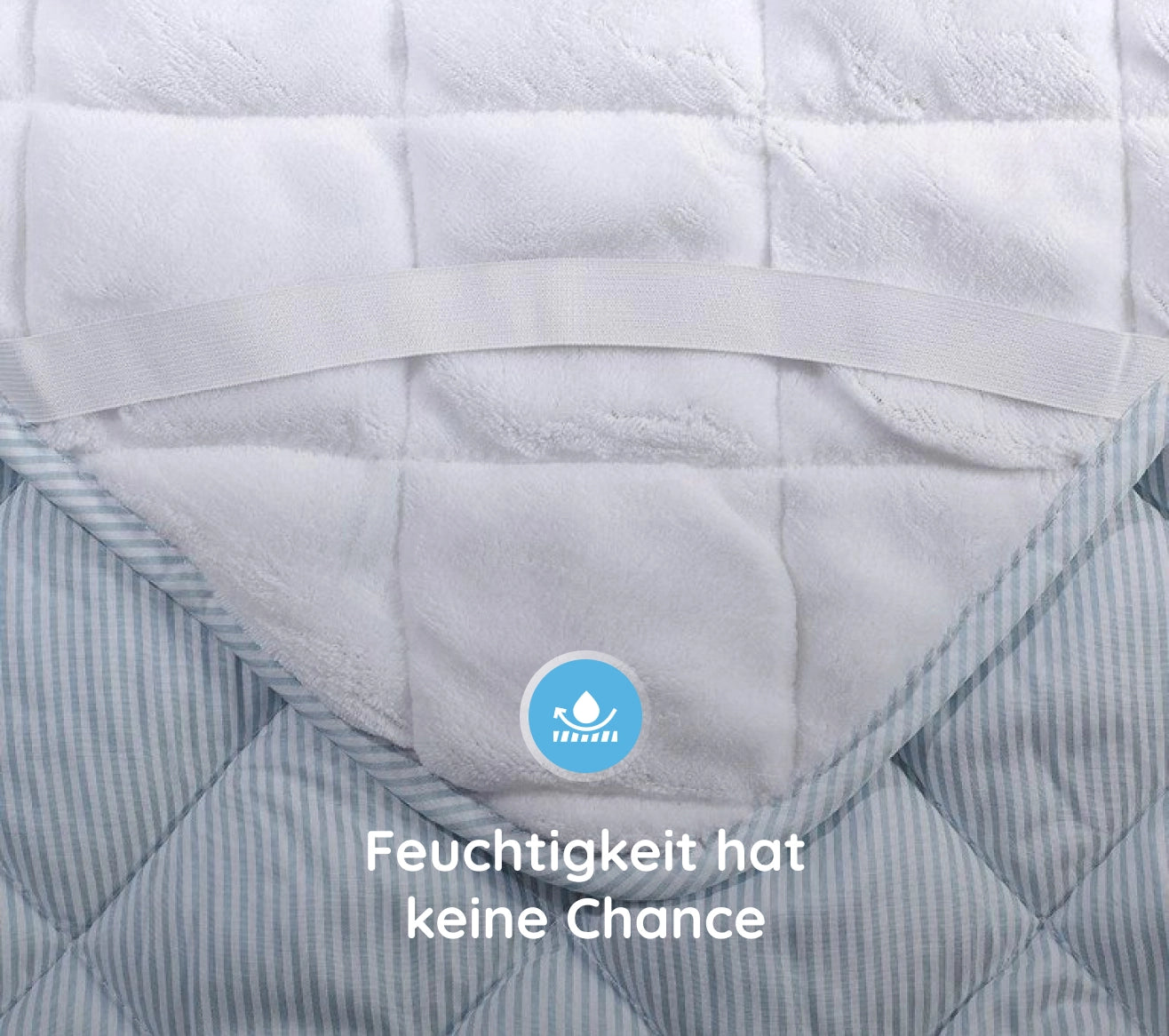 Bambus Matratzenauflage California King – 5,1 Cm Dick, Mit Tiefen Taschen (20,3-45,7 Cm), Atmungsaktiv